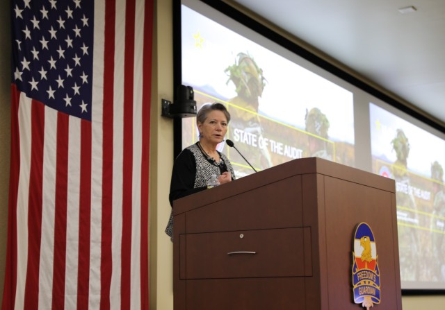 Senior leaders focus on audit readiness during Army-wide meeting at Fort Liberty